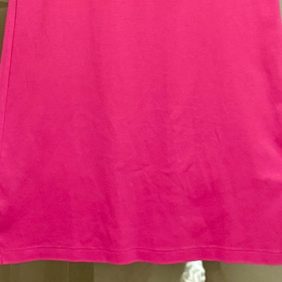 Ralph Lauren Pink Polo T-Shirt Dress Soft Stretch 100% Cotton Size XL - Picture 7 of 8